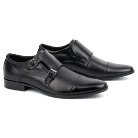Olivier Zapatos formales de piel Monki 306LU negro 2