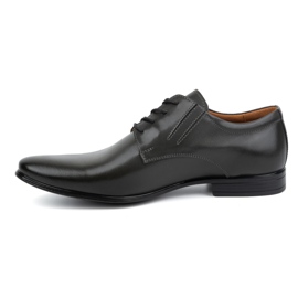 Olivier Zapatos formales de piel para hombre, elegantes, 480 gris. 1