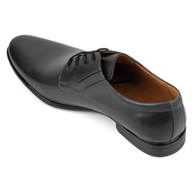 Olivier Zapatos formales de piel para hombre, elegantes, 480 gris. 7