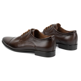 Olivier Zapatos formales hombre piel 288 marrón oscuro 5