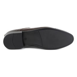 Olivier Zapatos formales hombre piel 288 marrón oscuro 6