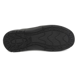 Kampol Zapatos casual slip-on hombre piel 58KAM oliva verde 6