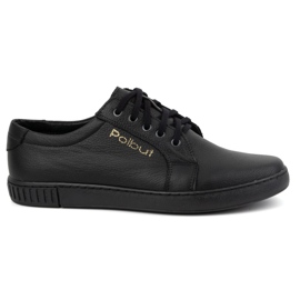 Polbut Zapatos hombre piel 320/2 negro 1