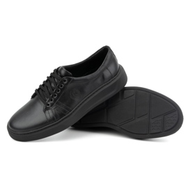 KOMODO Zapatos casual hombre piel 910/2 negro 3