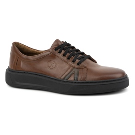 KOMODO Zapatos casual hombre piel 910/2 marrón 2