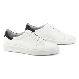 KOMODO Zapatos hombre piel 930K blanco 2