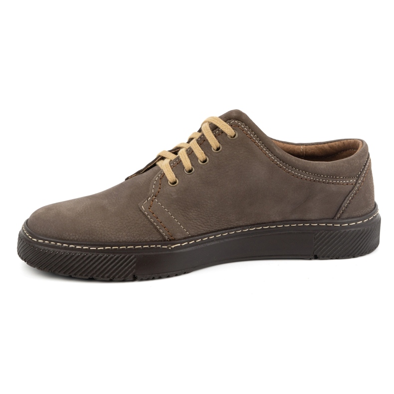 Joker Zapatos casual hombre piel 894J oliva verde 1