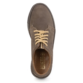 Joker Zapatos casual hombre piel 894J oliva verde 6