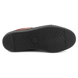 Olivier Zapatos cordones hombre piel 287KZ rojo 5