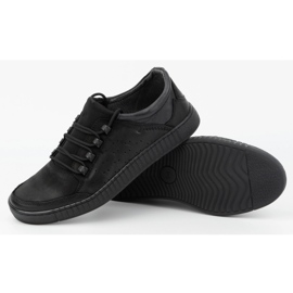 Olivier Zapatos cordones hombre piel 287KZ Negro 3