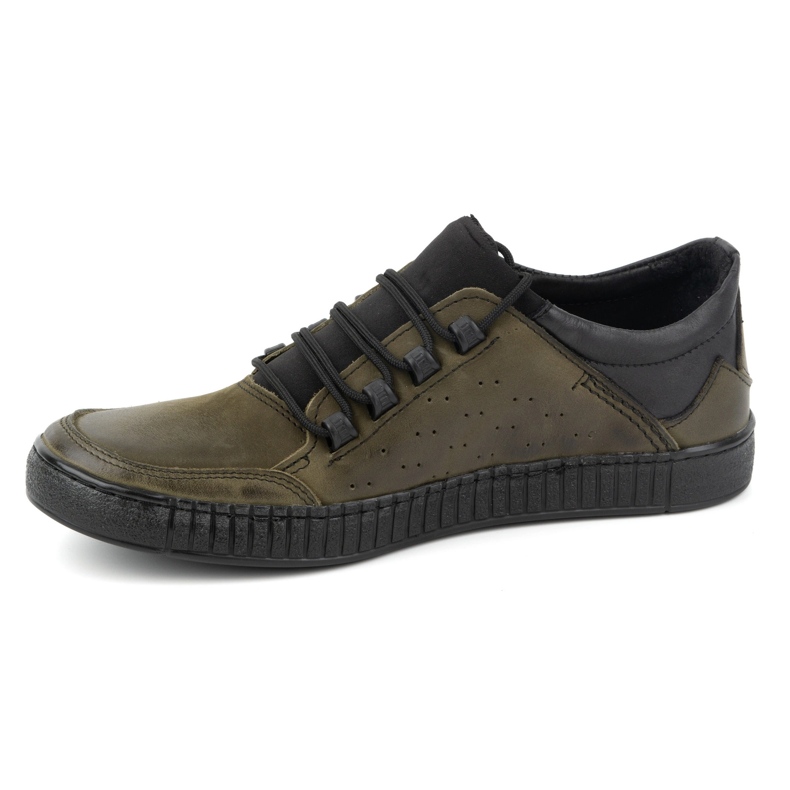 Olivier Zapatos cordones hombre piel 287KZ Verde 1