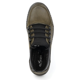 Olivier Zapatos cordones hombre piel 287KZ Verde 7