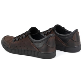 Olivier Zapatos cordones hombre piel 287KZ Marrón 4