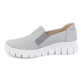 WASAK Zapatos slip-on mujer piel 0721W azul 1
