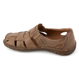 Olivier Zapatos slip-on hombre verano piel 902MP Summer marrón 6
