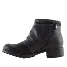 Botas militares negras 669 negro 6