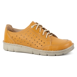 Kampol Zapatos mujer piel 403/83 naranja 1