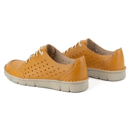 Kampol Zapatos mujer piel 403/83 naranja 5