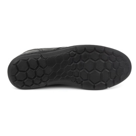 Olivier Zapatos con alzas casual para hombre con cordones, piel, 237KZ + 2,5 cm, negro 6
