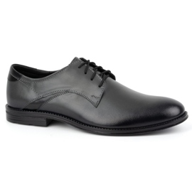 Olivier Zapatos elegantes hombre de piel 253LU gris 2