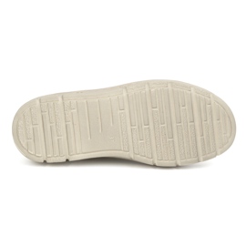 Kampol Zapatos mujer piel calada 403/19 crudo multicolor 5