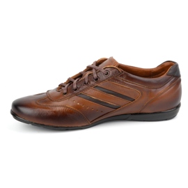 Olivier Zapato sport hombre piel modelo 7004DT marrón 1