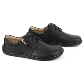 Olivier Zapatos de mujer descalzos minimalistas de piel 1244 negro 9