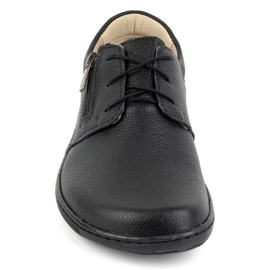 Olivier Zapatos de mujer descalzos minimalistas de piel 1244 negro 11