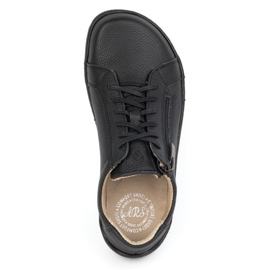 Olivier Zapatos minimalistas de mujer descalzos de piel modelo 1243 negro 4