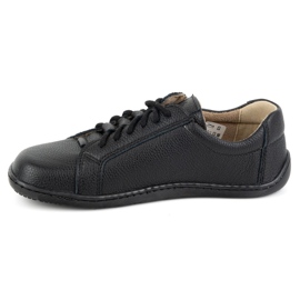 Olivier Zapatos de mujer minimalistas descalzos de piel 1242 negro 3