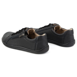 Olivier Zapatos de mujer minimalistas descalzos de piel 1242 negro 9