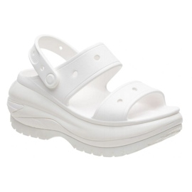 Zuecos Crocs Classic Mega Crush 207989-100 blanco 1 Zuecos Crocs Classic Mega Crush 207989-100 blanco 1