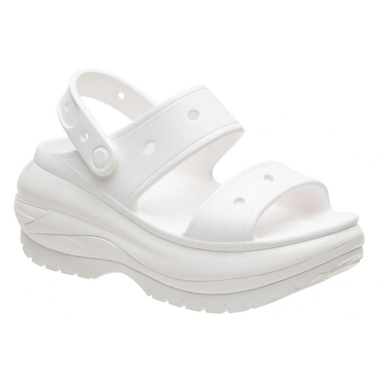 Zuecos Crocs Classic Mega Crush 207989-100 blanco 1 Zuecos Crocs Classic Mega Crush 207989-100 blanco 1