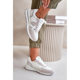 Zapatillas Mujer Con Purpurina Velaniela Blanca blanco 5