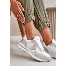 Zapatillas Mujer Con Purpurina Velaniela Blanca blanco 8