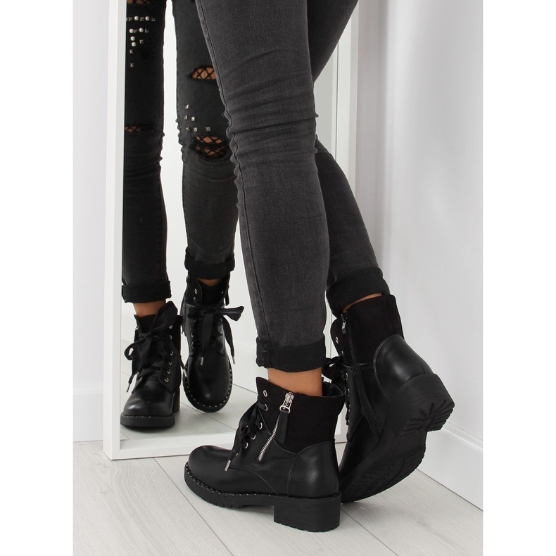Botas negras workery black te1720-23 negro 2
