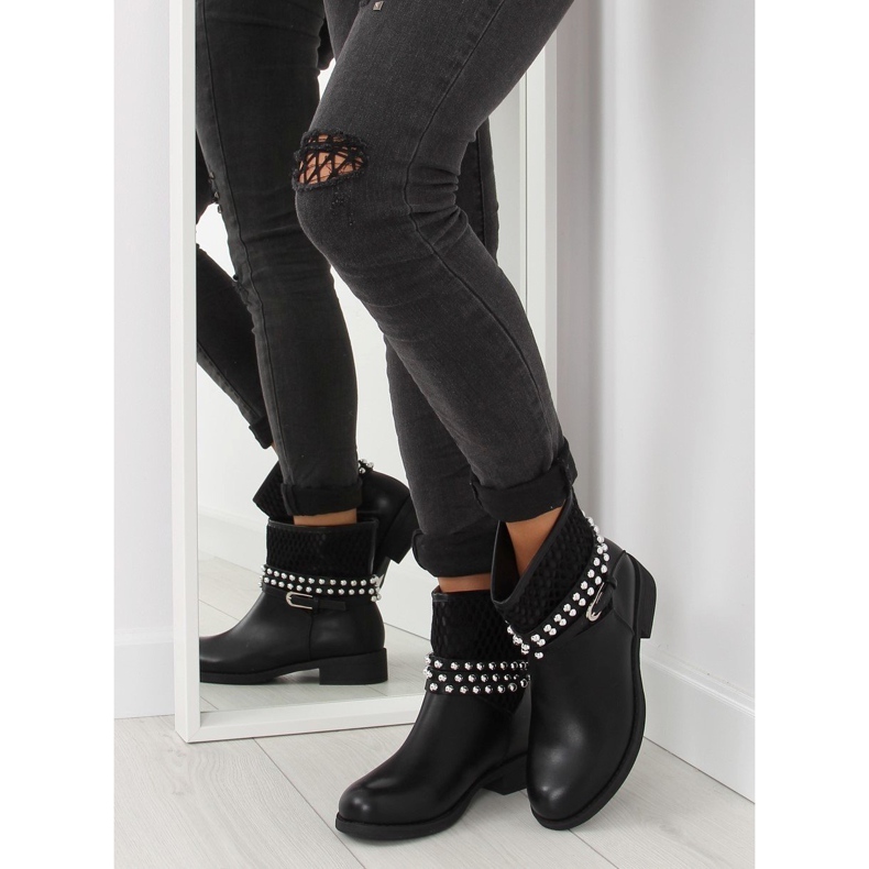 Botas negras mujer pe131p negro 2