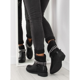 Botas negras mujer pe131p negro 4