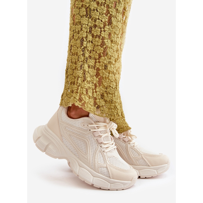 Zapatillas Deportivas Mujer Beige Timoci 1