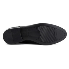 Olivier Zapatos formales de hombre en piel con cordones, elegantes 304LU, negro 7