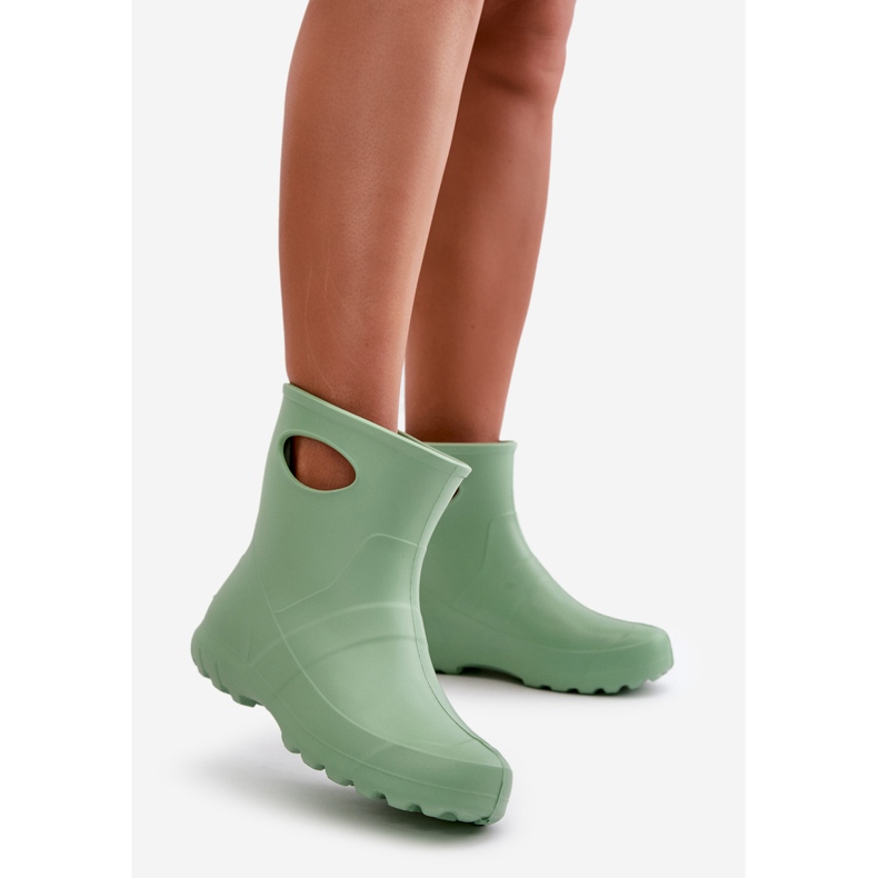 Botas de agua impermeables para mujer LEMIGO Garden 752 Mint verde 2