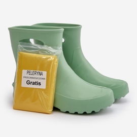 Botas de agua impermeables para mujer LEMIGO Garden 752 Mint verde 4