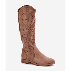 Botas de Mujer Caladas Marrones S.Barski HY42-132 marrón 4