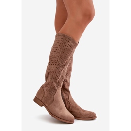 Botas de Mujer Caladas Marrones S.Barski HY42-132 marrón 1