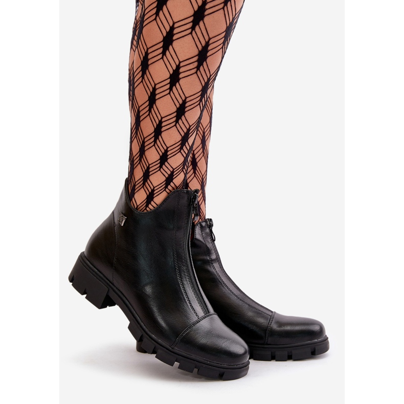 Botas de Mujer Aislantes de Piel Ecológica Negro Verietta 1