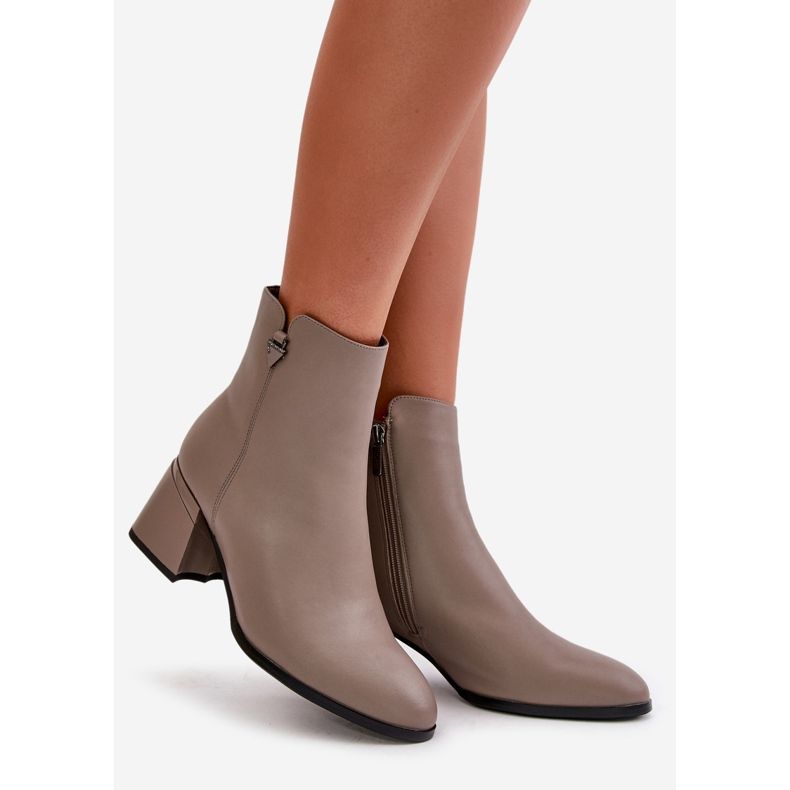 Botas de Mujer Elegantes Aislantes Fabricadas en Piel Natural, Beige Vinceza 77106 1 Botas de Mujer Elegantes Aislantes Fabricadas en Piel Natural, Beige Vinceza 77106 1