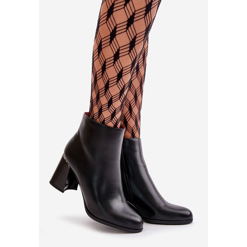 Botas Lisas De Tacón Alto Para Mujer Confeccionadas En Ante Ecológico, Negro Cálido Milisea 1 Botas Lisas De Tacón Alto Para Mujer Confeccionadas En Ante Ecológico, Negro Cálido Milisea 1