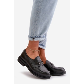 Zazoo 20174 Zapatos Planos Mujer Piel Elegante, Negro 1
