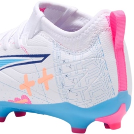 Zapatillas de fútbol Puma Ultra 5 Match Up FG/AG 108065 01 blanco 3