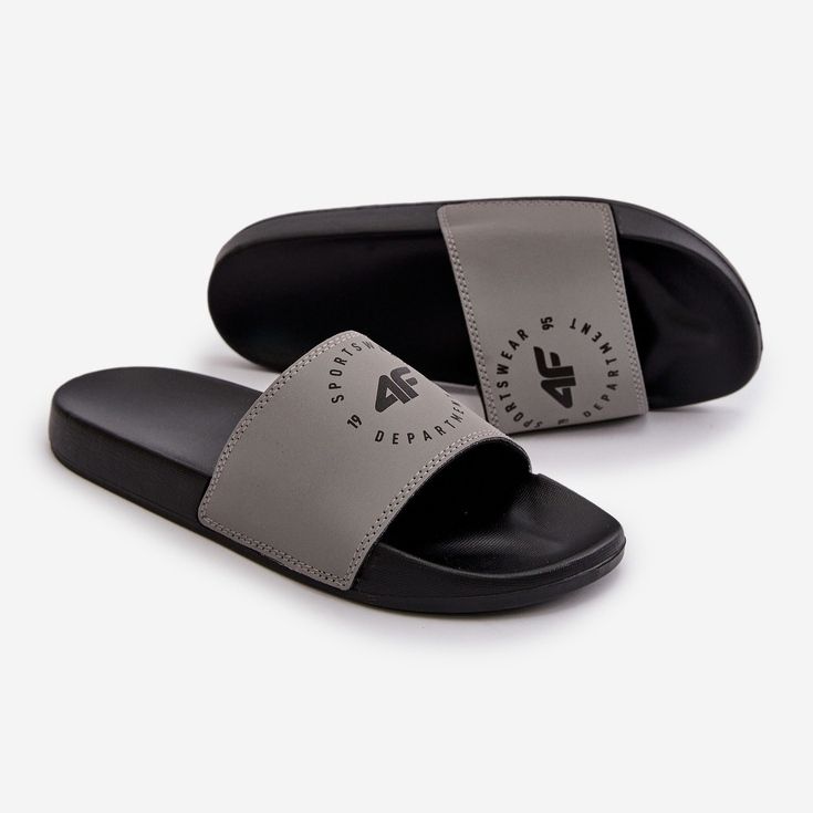 Chanclas de Hombre 4FMM00FFLIM046-25S Gris 2